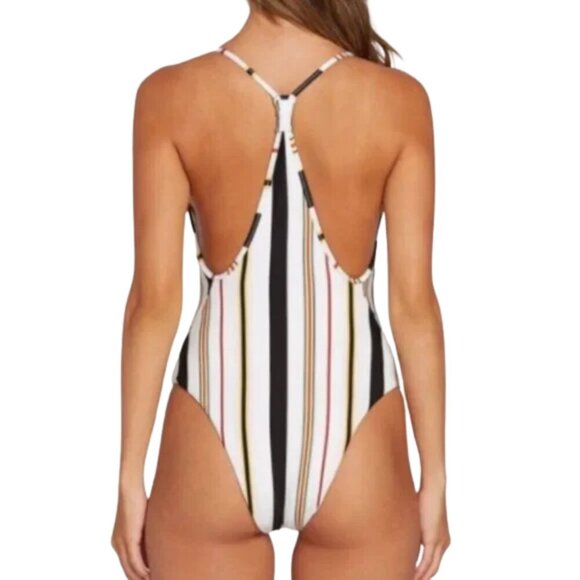 Volcom Other - NEW Volcom "That’s Stripe" One Piece Swimsuit Sz. S